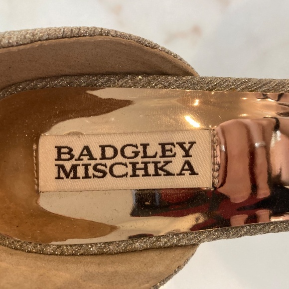 Badgley Mischka Embellished Heels - Picture 4 of 8